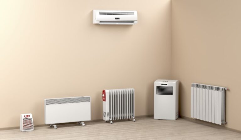 Ductless Heating On Wall